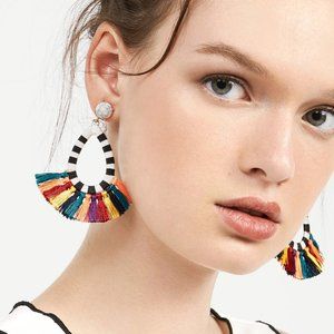 BaubleBar Sandbar Hoop Earrings